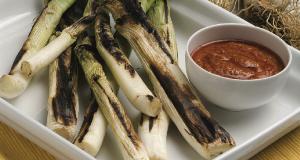 Flamed grilled Calçots