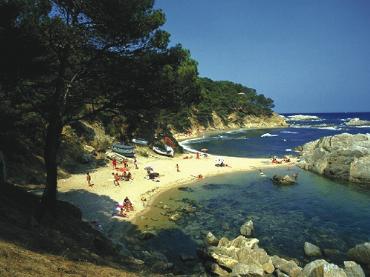 A beach on the Costa Brava